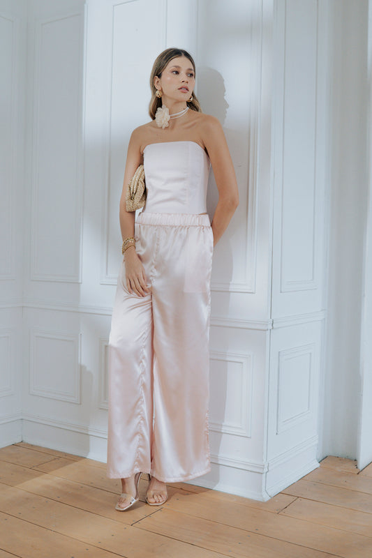 BOUJEE PANTS SILK SATIN