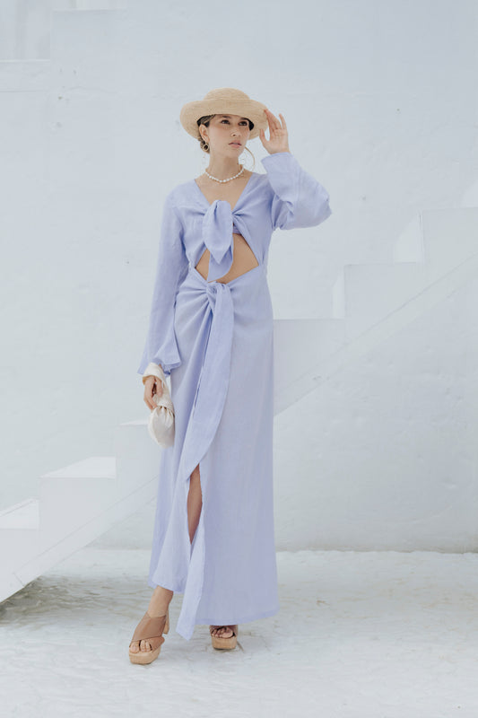 MARIA COVERUP -LINEN