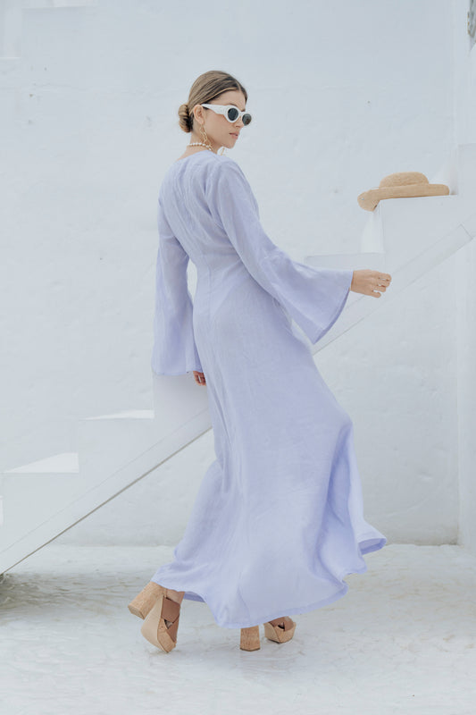 MARIA COVERUP -LINEN